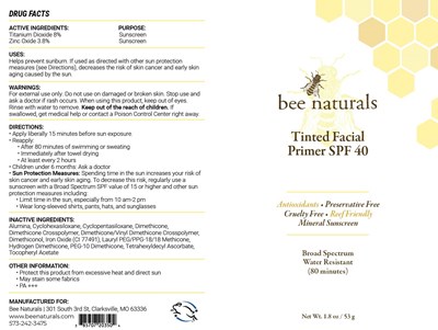 Package Label (Bee 203)